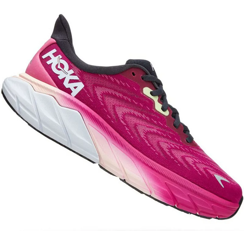 Hoka One One Women's Arahi 6 Fuchsia/Pink-2